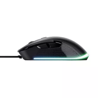 TRUST GXT 922 YBAR Gaming-Maus, optisch, USB, schwarz