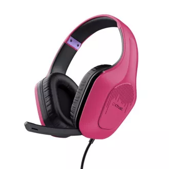 TRUST Gaming Headset GXT 415P ZIROX rosa