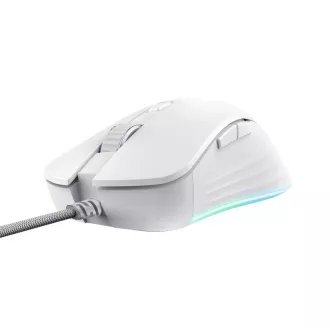 TRUST Gaming-Maus GXT 924W YBAR Gaming-Maus, optisch, USB, weiß TRUST Gaming-Maus GXT 924W YBAR Gaming-Maus, optisch, USB, weiß