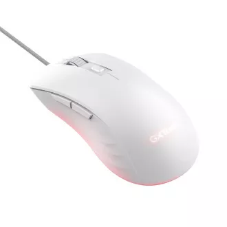 TRUST Gaming-Maus GXT 924W YBAR Gaming-Maus, optisch, USB, weiß TRUST Gaming-Maus GXT 924W YBAR Gaming-Maus, optisch, USB, weiß