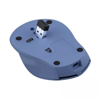 TRUST mouse Zaya kabellose wiederaufladbare Maus, blau