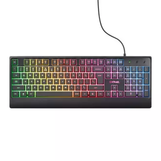 TRUST Headset   Maus   Tastatur   Mauspad GXT 792 Quadrox 4in1 Gaming Bundle