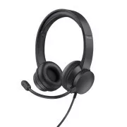 TRUST Headset mit Mikrofon Ayda PC-Headset, USB