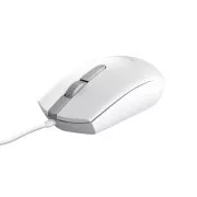 TRUST Maus TM-101, optisch, ECO, USB, weiß