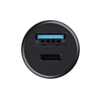 TRUST MAXO Autoladegerät 38W, 1x USB-C, 1x USB