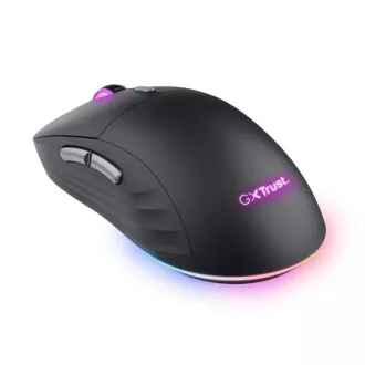 TRUST GXT926 Redex II Gaming-Maus, Drahtlos, Laser, RGB, Schwarz