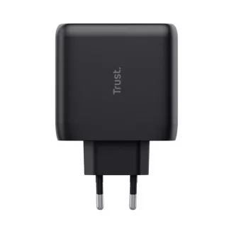 TRUST MAXO 65W Ladegerät, 2x USB-C, schwarz