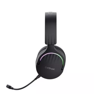 TRUST Gaming-Headset GXT 491 FAYZO, Drahtlos, USB, Schwarz