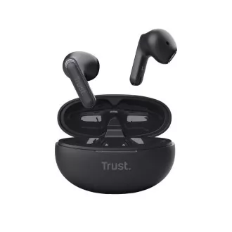 TRUST Kopfhörer Yavi, Bluetooth, Ohrstöpsel, schwarz TRUST Kopfhörer Yavi, Bluetooth, Ohrstöpsel, schwarz
