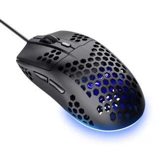 TRUST Maus GXT 928 Helox Lightweight, Schwarz