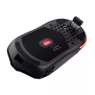TRUST Wireless Mouse GXT 929 Helox Leichtgewicht, RGB, Schwarz