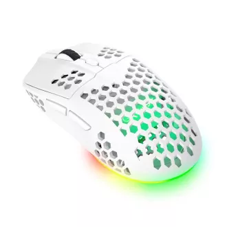 TRUST Wireless Mouse GXT 929W Helox Leichtgewicht, RGB, Weiß TRUST Wireless Mouse GXT 929W Helox Leichtgewicht, RGB, Weiß