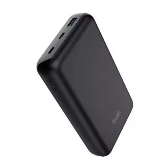 TRUST Powerbank für Notebook 100W, 2xUSB-C, 1xUSB - 20000mAh