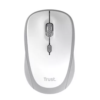 TRUST Maus YVI , Kabellos, Eco, Weiß - bluetooth   wifi
