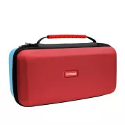 TRUST Tasche für Nintendo Switch GXT1252RB XL HARDCASE SWITCH 2, rot und blau