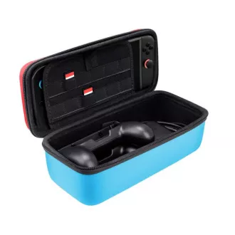 TRUST Tasche für Nintendo Switch GXT1252RB XL HARDCASE SWITCH 2, rot und blau