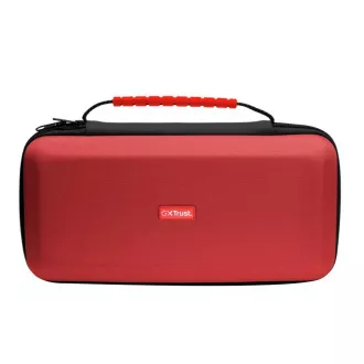 TRUST Tasche für Nintendo Switch GXT1252RB XL HARDCASE SWITCH 2, rot und blau