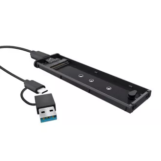 TRUST Externes Gehäuse für M.2 SSD, USB-C 3.2 Gen2, M.2 2280, schwarz TRUST Externes Gehäuse für M.2 SSD, USB-C 3.2 Gen2, M.2 2280, schwarz