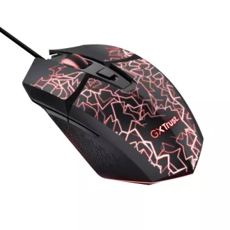 TRUST Maus GXT 113 Felox, Kabelgebunden USB, RGB, schwarz