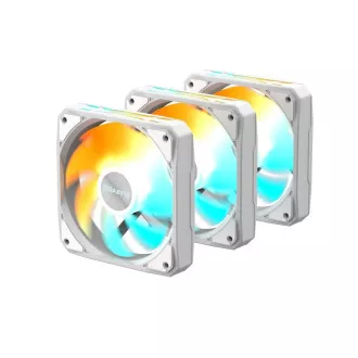 GIGABYTE Lüfter EZ CHAIN FAN 3-PACK, 3x120mm, weiß