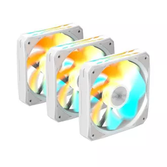 GIGABYTE Lüfter EZ CHAIN RVS FAN 3-PACK, 3x120mm, weiß