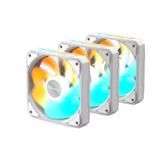 GIGABYTE Lüfter EZ CHAIN RVS FAN 3-PACK, 3x120mm, weiß