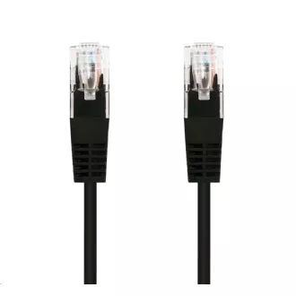 C-TECH Patchkabel Cat5e, UTP, schwarz, 5m
