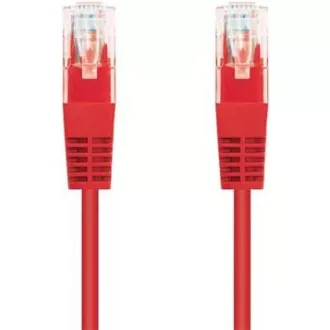 C-TECH Patchkabel Cat5e, UTP, rot, 5m