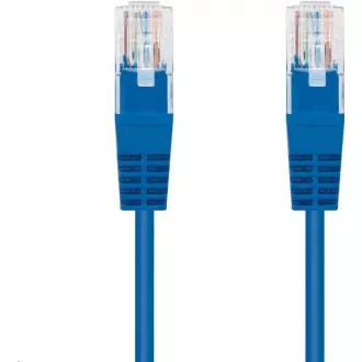 C-TECH Patchkabel Cat5e, UTP, blau, 0, 25m