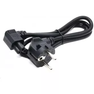 C-TECH Netzkabel VDE 220/230V Laptop-Netzteil 3-polig Schuko, gebrochen, 1, 8m