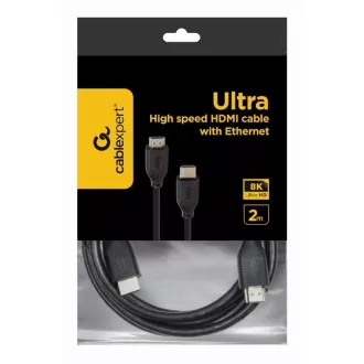 GEMBIRD CABLEXPERT HDMI 2.1, 8K, M/M, 2m, schwarz