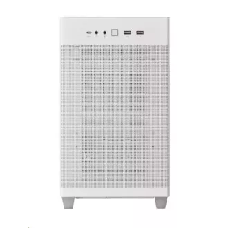 ASUS Gehäuse AP201 PRIME CASE TG WHITE, Mini Tower, weiß