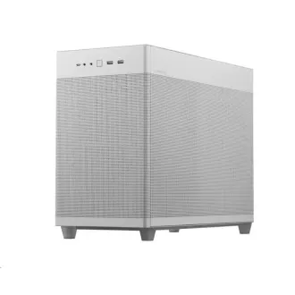 ASUS Gehäuse AP201 PRIME CASE TG WHITE, Mini Tower, weiß