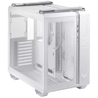 ASUS Gehäuse TUF GAMING CASE (GT502) TG, Mid Tower, transparente Seitenwand, weiß