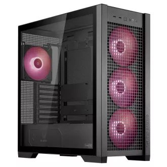 ASUS Gehäuse TUF GAMING CASE (GT302) TG, Mid Tower, 4x 140mm ARGB Lüfter, schwarz