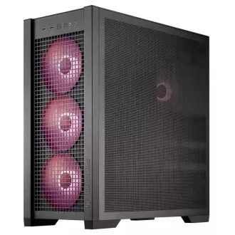 ASUS Gehäuse TUF GAMING CASE (GT302) TG, Mid Tower, 4x 140mm ARGB Lüfter, schwarz