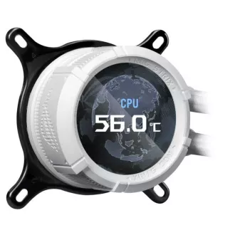 ASUS CPU-Wasserkühler AIO ROG STRIX LC III 360 ARGB LCD, 3x120mm, LCD Display, LGA1851, AM5, schwarz