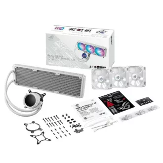 ASUS CPU-Wasserkühler AIO ROG STRIX LC III 360 ARGB LCD, 3x120mm, LCD Display, LGA1851, AM5, schwarz