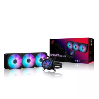 ASUS CPU-Wasserkühler AIO ROG STRIX LC III 360 ARGB LCD, 3x120mm, LCD Display, LGA1851, AM5, schwarz