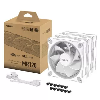 ASUS Lüfter PRIME MR120 ARGB Reverse, 3x120mm, weiß