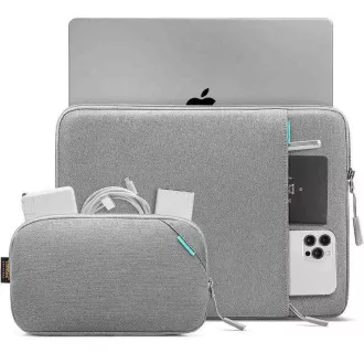 tomtoc Schutzhüllen-Kit - 14" MacBook Pro, grau