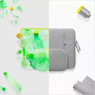 tomtoc Schutzhüllen-Kit - 14" MacBook Pro, grau