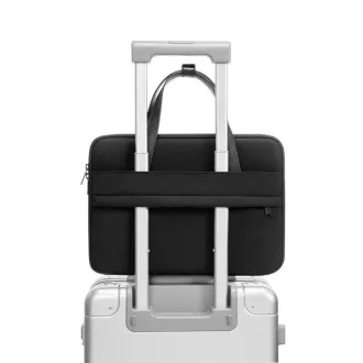 tomtoc Umhängetasche - 14" und 13" MacBook Pro / Air, schwarz tomtoc Umhängetasche - 14" und 13" MacBook Pro / Air, schwarz