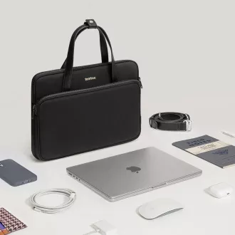 tomtoc Umhängetasche - 14" und 13" MacBook Pro / Air, schwarz tomtoc Umhängetasche - 14" und 13" MacBook Pro / Air, schwarz
