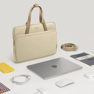 tomtoc Schultertasche – für 14"- und 13"-MacBook Pro/Air, khaki tomtoc Schultertasche – für 14"- und 13"-MacBook Pro/Air, khaki