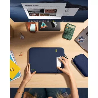 tomtoc Schutzhüllen-Set - 14" MacBook Pro / Air, navy blau