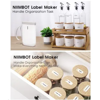 Niimbot Etiketten RP 12x40mm 160 Stück Weiß für D11 und D110 Niimbot Etiketten RP 12x40mm 160 Stück Weiß für D11 und D110