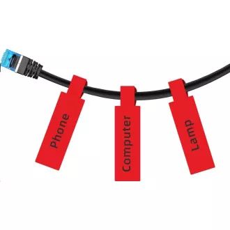 Niimbot Kabelschilder RXL 12, 5x109mm 65Stk. Rot für D11 und D110