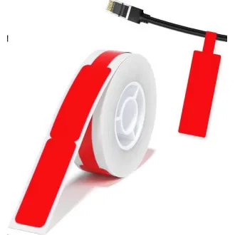 Niimbot Kabelschilder RXL 12, 5x109mm 65Stk. Rot für D11 und D110