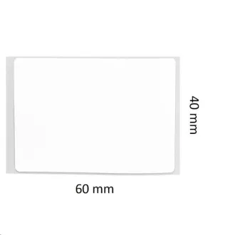 Niimbot-Etiketten R 40x60mm 125 St. Weiß für B21, B21S, B3S, B1